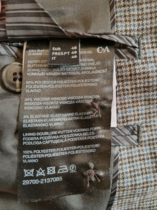 Marynarka męska rozm. 48