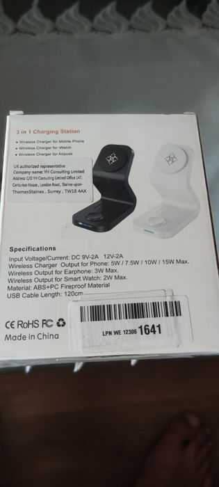 Ładowarka 3w1 Wireless Charger