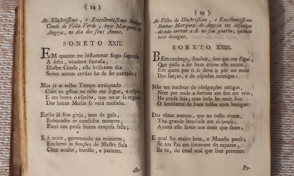 ALMEIDA, Nicolau Tolentino de. OBRAS POETICAS