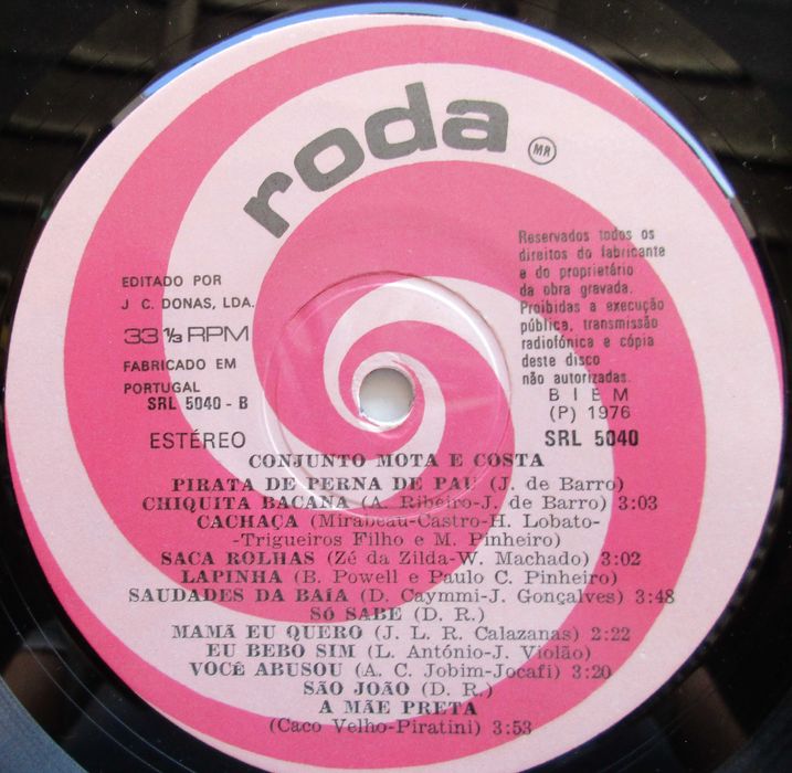 Mota e Costa Ensemble ——— The Best of Brazil ——— LP64285978000897121