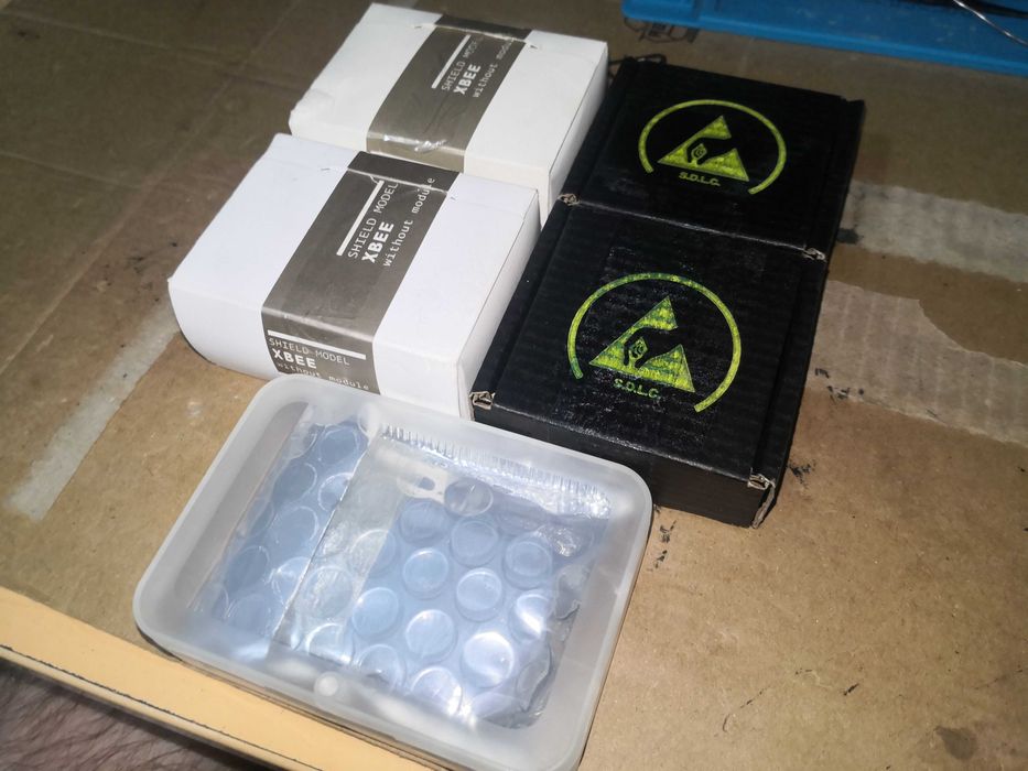 Lote Wireless / IoT – Pycom SiPy + 2× XBee Wi-Fi + 2× Arduino XBee Shield – NOS
