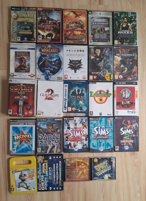 Gry PS3 PC Xbox Assassin's FIFA  Hitman NBA  Disney Resident Evil Warcraft Space Invaders Wiedźmin Commando  Sims
