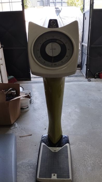 balança de farmácia vintage da marca Avery