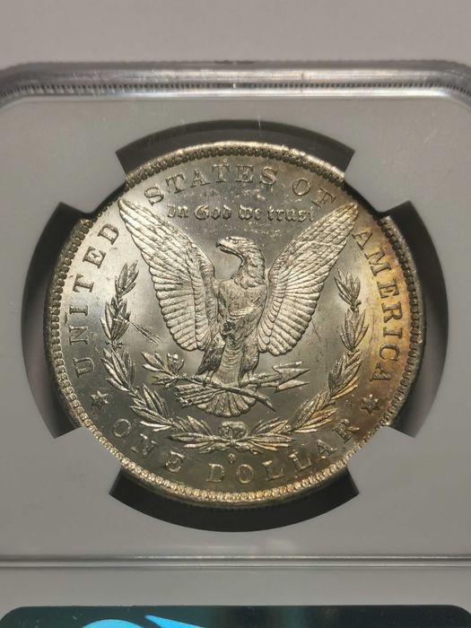 1$ Morgan Dollar 1884-O Dolar Morgana Nowy Orlean GRADING NGC MS60