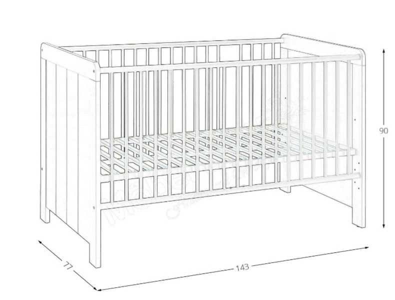 łóżeczko dziecięce nikola