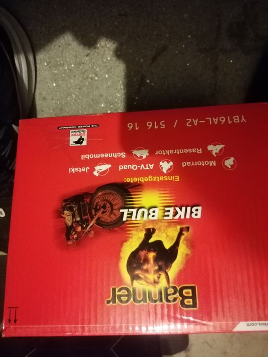 Bateria nova moto, barco