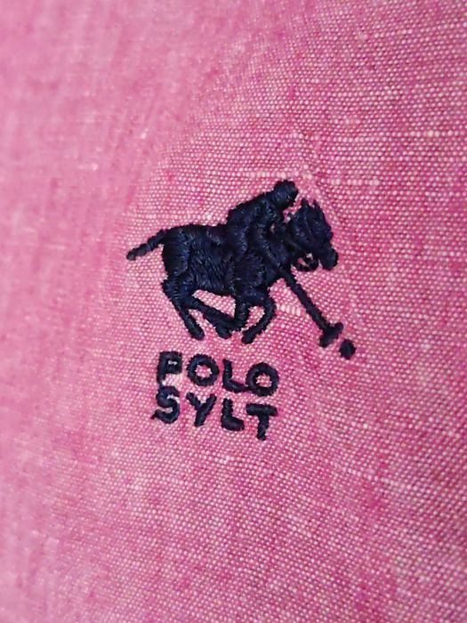 NOWA, męska koszula niemieckiej marki Polo Sylt 100% len