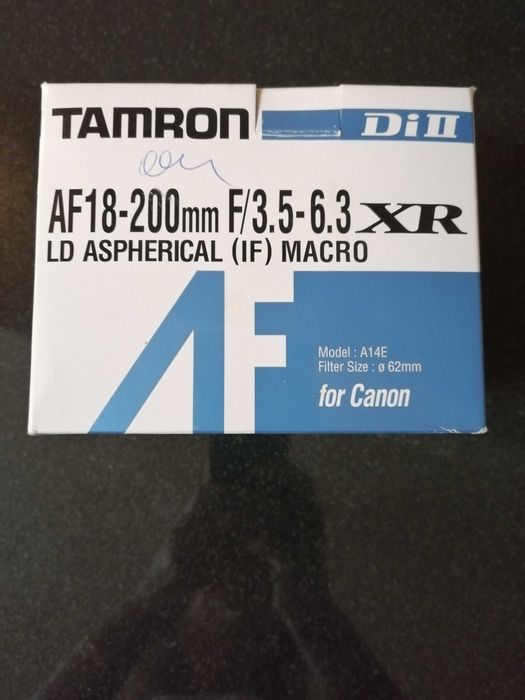 Canon EOS 550D Camera, Tamron AF 18–200 mm f/3.5–6.3 XR Lens, Carrying Case64551764492162123