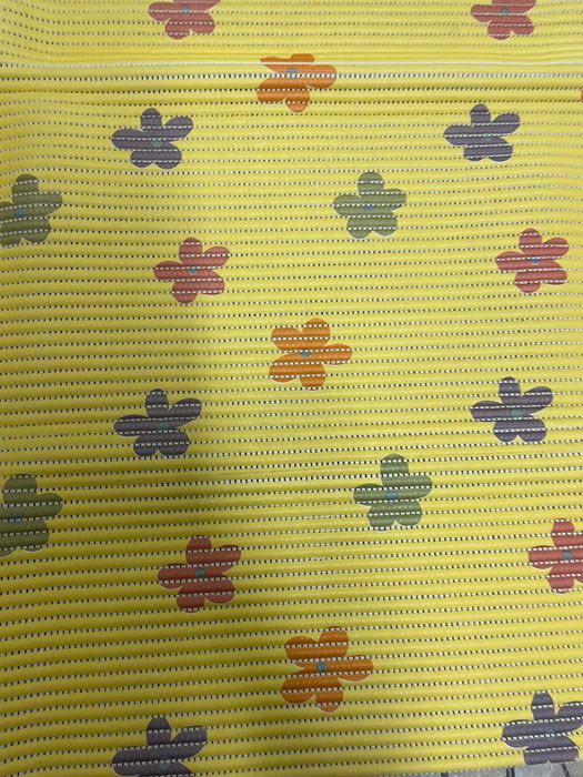 Tapetes de cozinha amarelo e verde