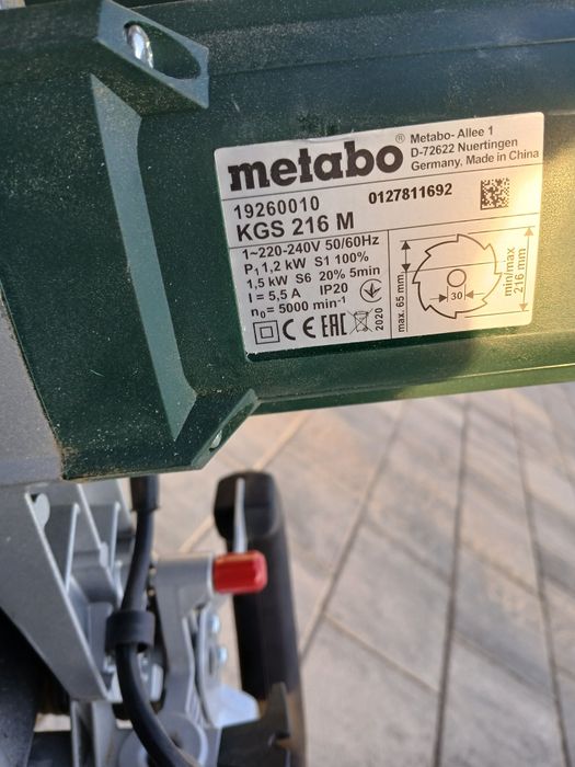 Piła ukosnica kajzerka Metabo