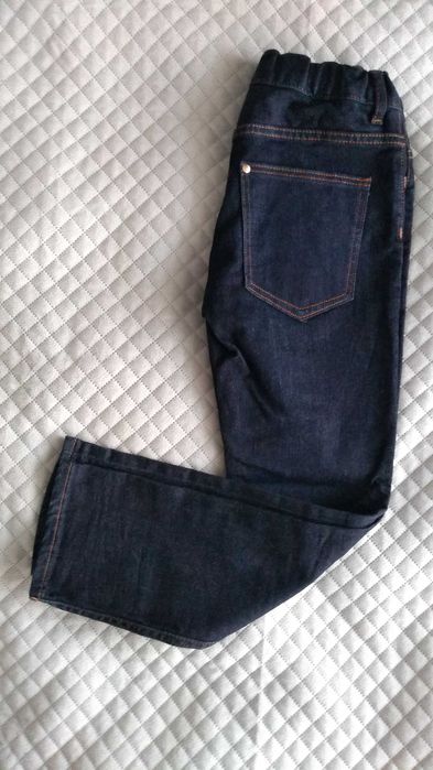 Spodnie jeansy 134 chłopięce