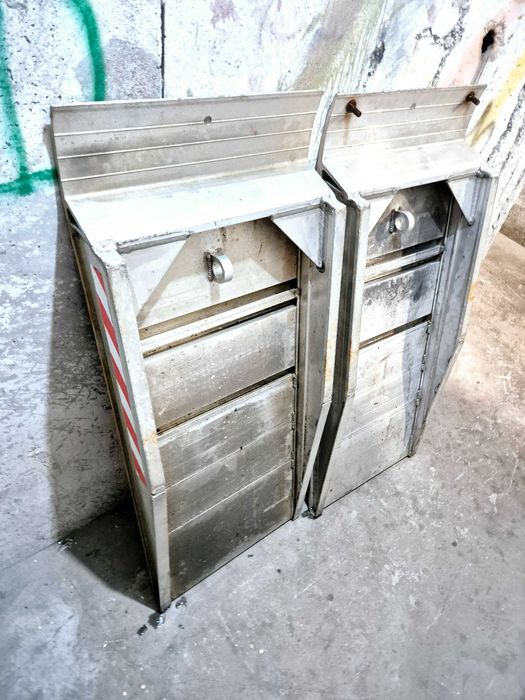 Rampy załadunkowe 7.500 kg Trapy M150/12SH Aluminium