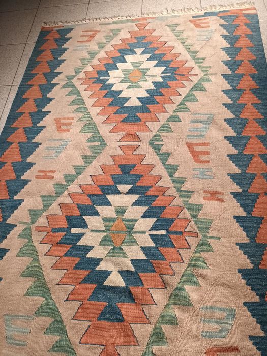 Tapete Kilim 1,24X1,77- excelente + OFERTA!