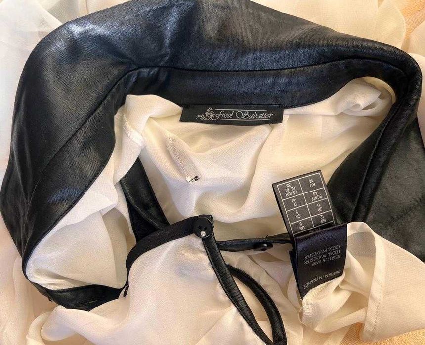 Blusa transparente Fred Sabatier