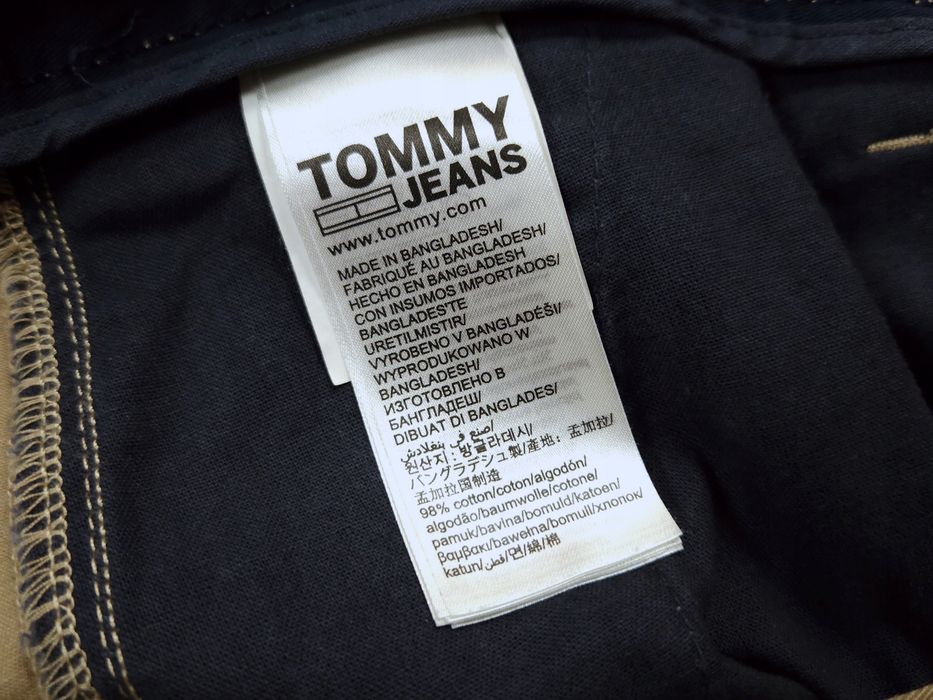TOMMY JEANS TJM Essential Chino Short Męskie Spodenki r. 36