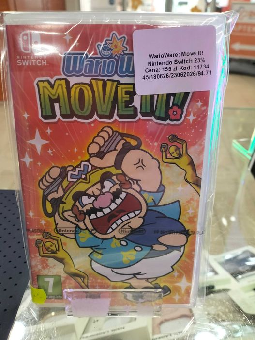 WarioWare Move It! Nintendo Switch Nowa Sklep Ostróda