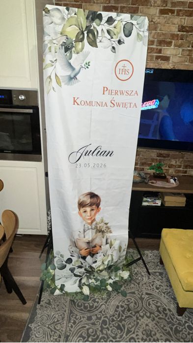 Zestaw komunijny dekoracje