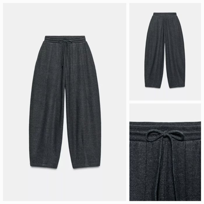 Крутий костюм Zara з худі і широких штанів-ballon. Гарна якість і ціна