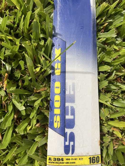 Esquis Fischer S100 CX (160 cm) + fixações Salomon S710 - ano 2003