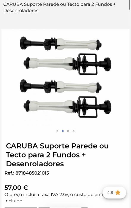 Suporte parede + Fundos de papel