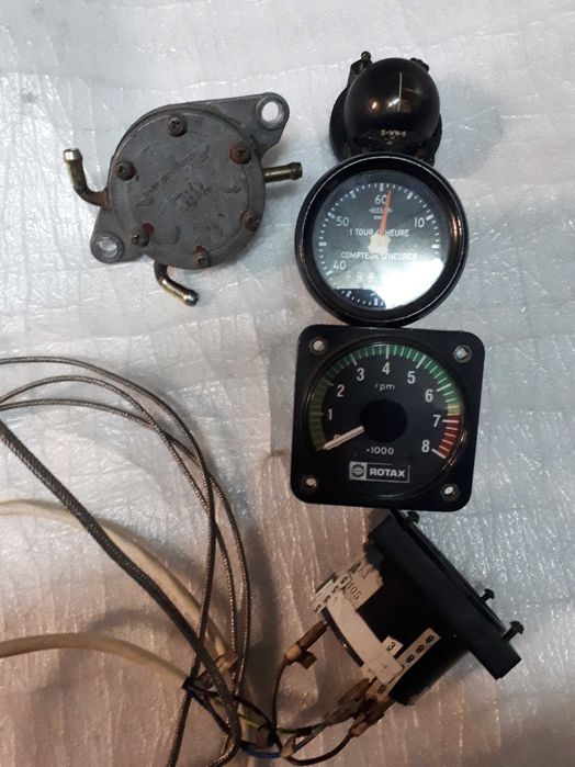 Motolotnia paralotnia zegary