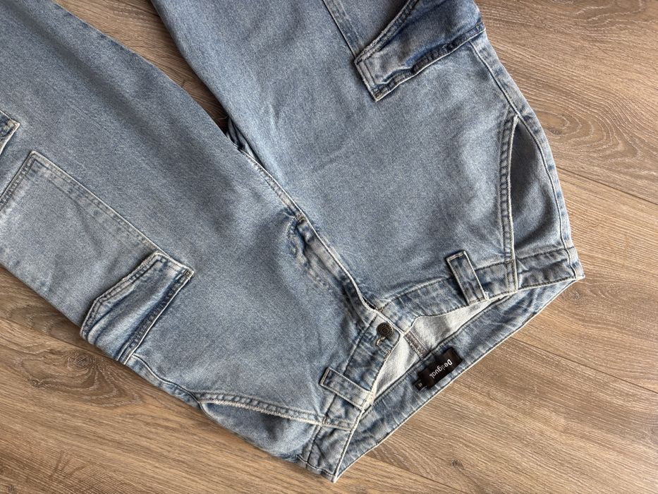 Jeansy bojowki  Desiqual rozmiar 40