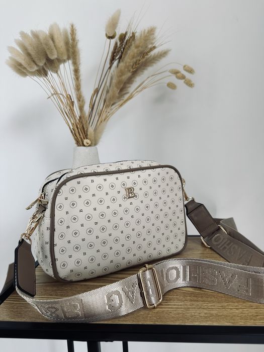 Nowa torebka damska briciole beżowa