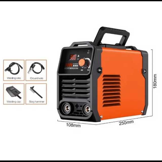 F1306 máquina soldar inverter 300A com cabos - super preço