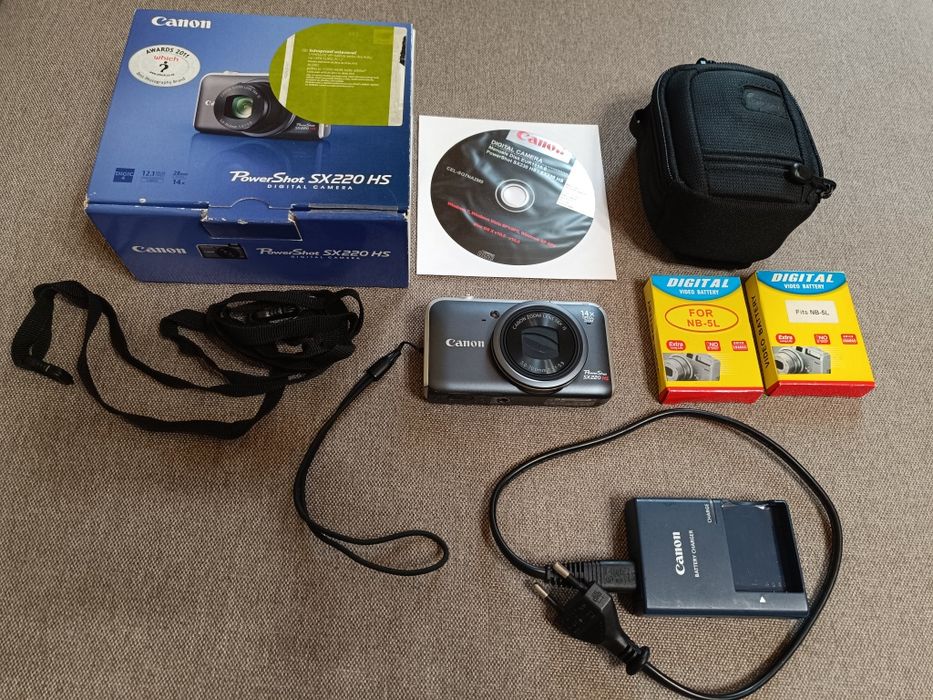 canon powershot sx220 - купить фототехнику, видеоаппаратуру - Цена