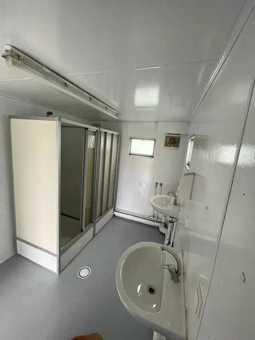 Kontener toaleta sanitarny 15m2 2WC 2prysz 2zlew nowy bojler 60L