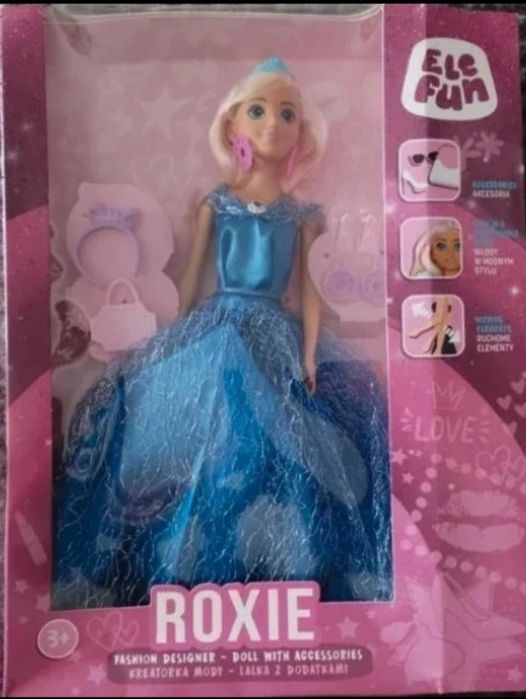 Lalka Roxie +ubranko Bal Księżniczki Zestaw prezent Mikołaj