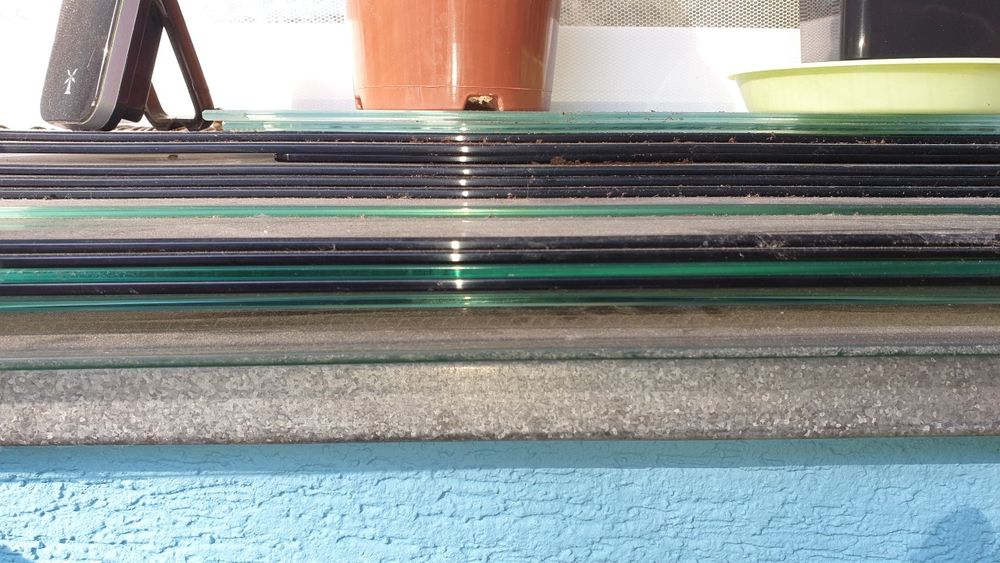 Półki szklane hartowane