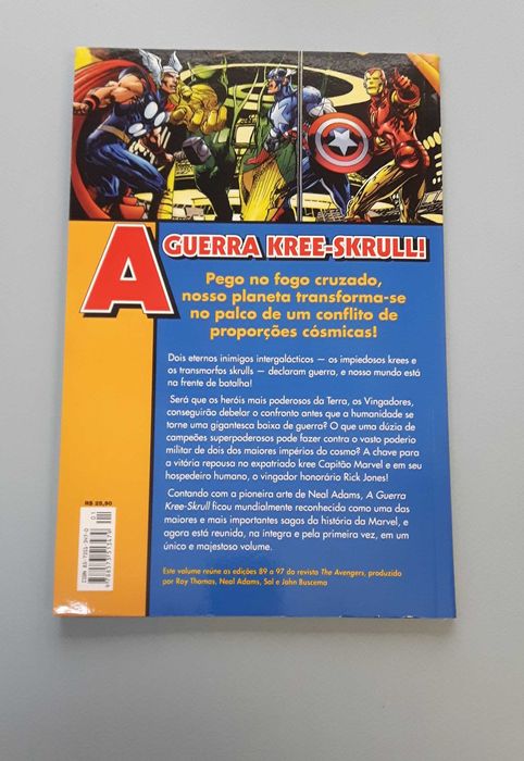 Os Maiores clássicos dos vingadores vol 1