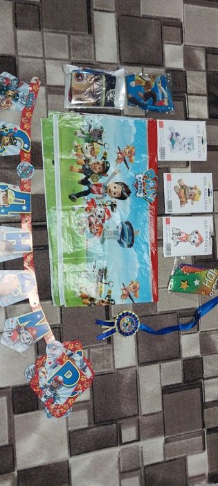 Декор для празднования щенячий патруль