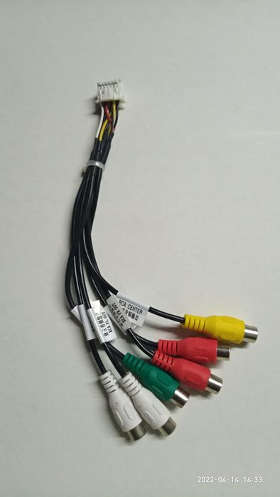 Rca  разьем  teyes и др для китайских магнитол