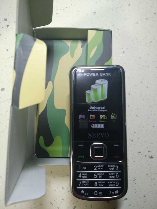 Кнопочний телефон SERVO  V9500HD 4SIM  (російська клавіатура