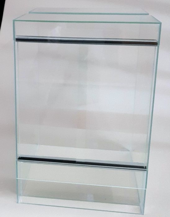Terrarium szklane 40x40x60 h gekon anolis nadrzewne