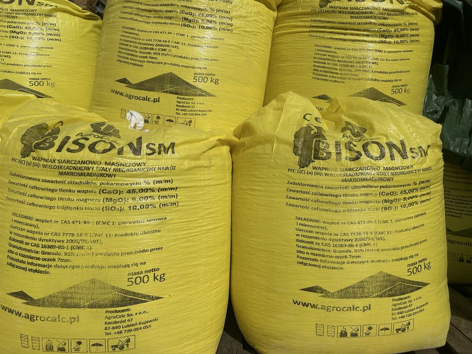 Nawozy NPK 7 19 29 sól potasowa canvil BISON  saletra mocznik, kizeryt