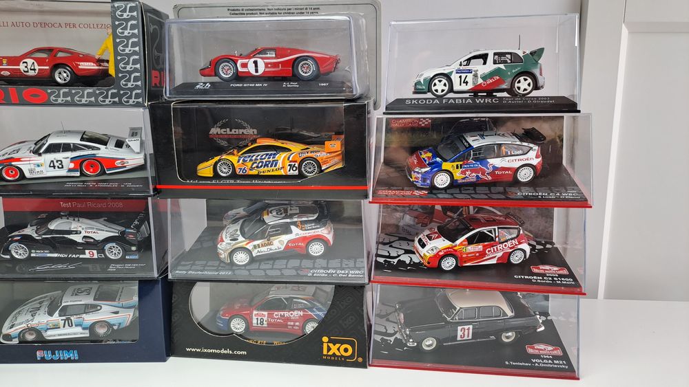Колекційні моделі масштабні авто раллі 1/43 WRC  Le Mans
