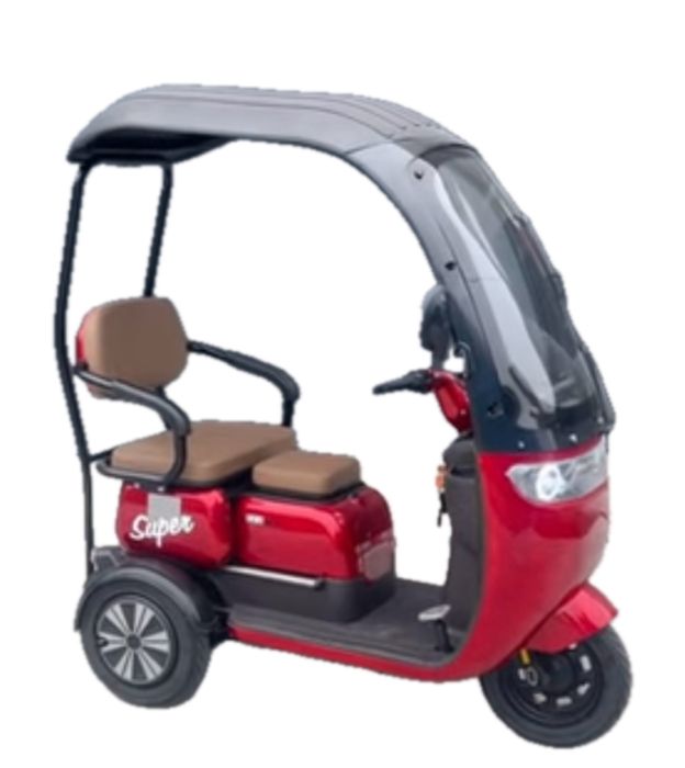 Електротрицикл з кришею, електроскутер Х3-2