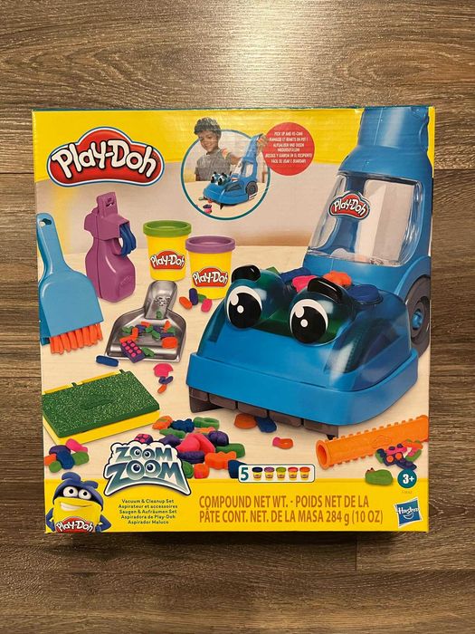 Play-Doh Zestaw Czyszczący I Sprzątający Odkurzacz