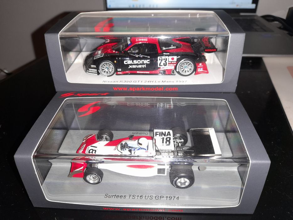 1/43 Miniaturas Spark F1 Le Mans Surtees Nissan