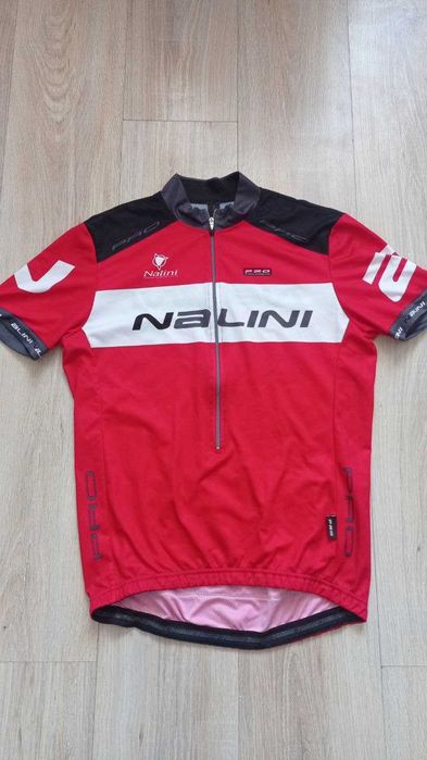 Велофутболка чоловіча, велоформа, джерсі Nalini Pro, розмір XL