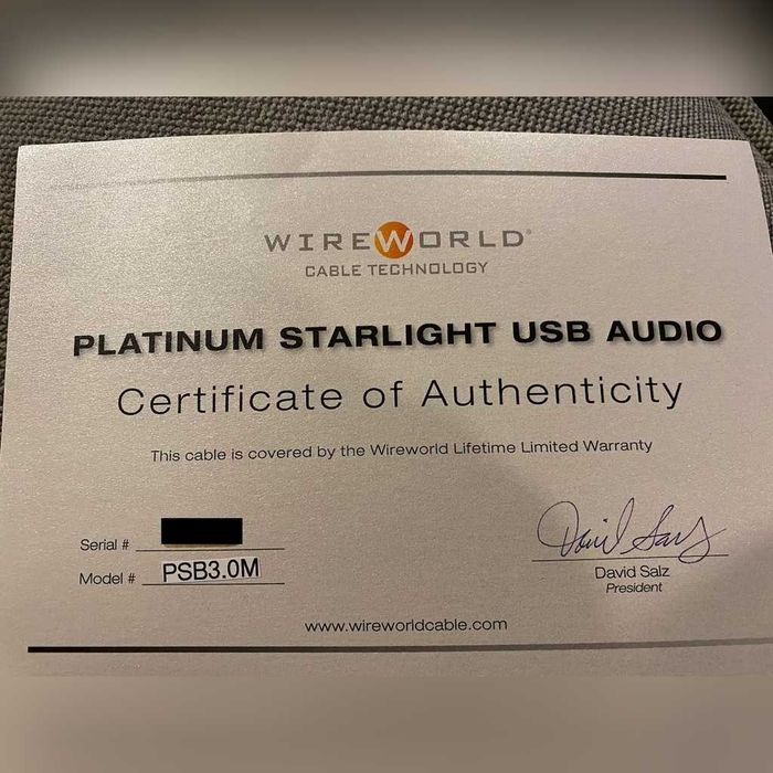 Wireworld Platinum Starlight 7 USB 2.0 PSB AB 3m Wrocław