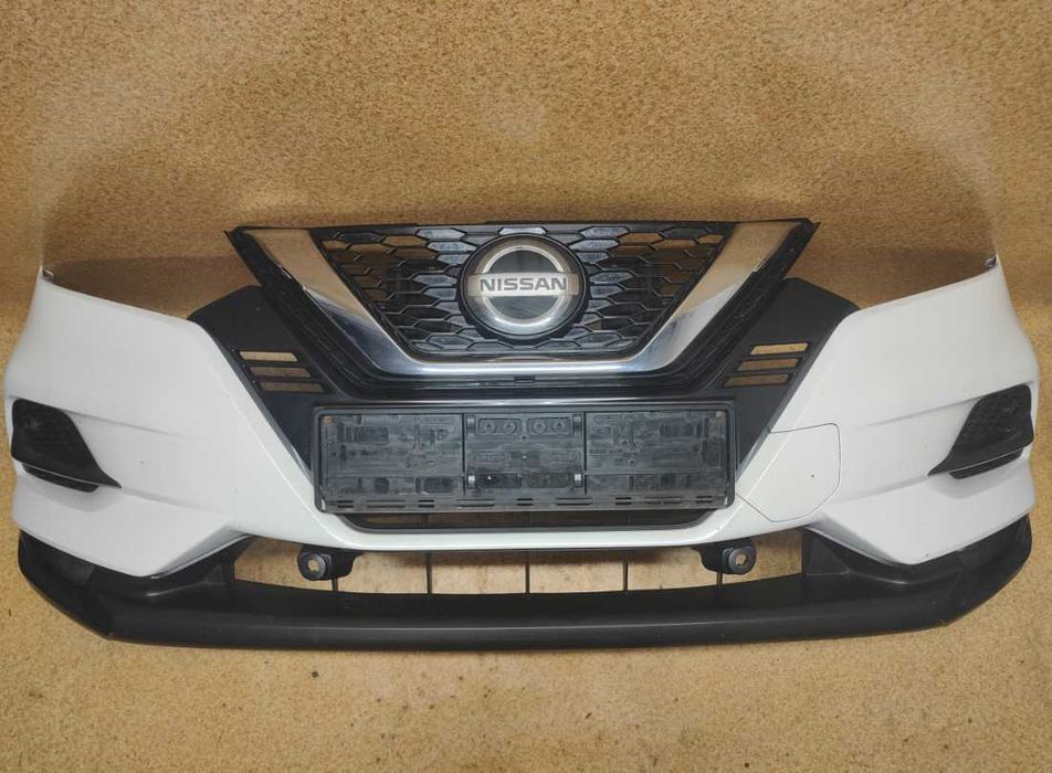 Бампер передній Nissan Qashqai 2 II Lift перед оригінал разборка