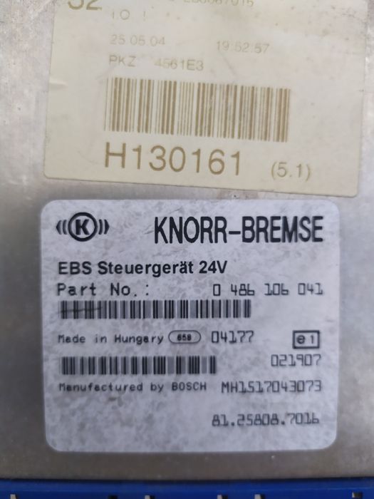 Продам блоки управления на MAN TGA , TGX