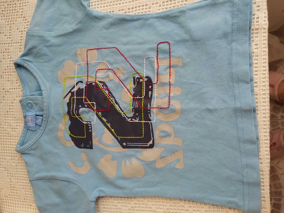 Blusa azul clara - Zippy - 18 - 24 meses