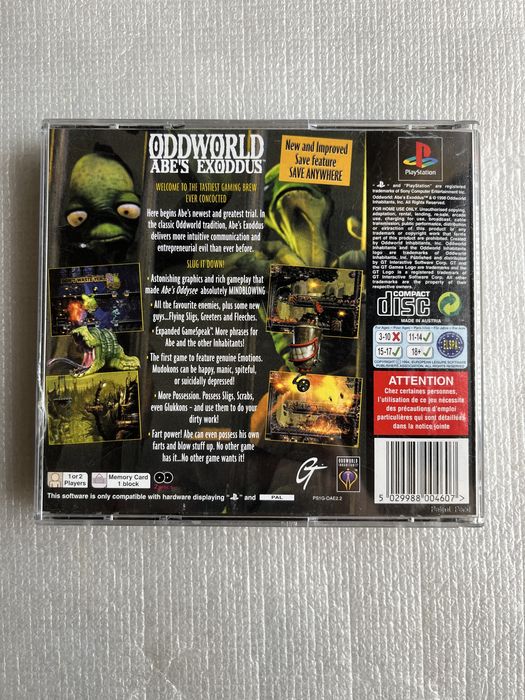Oddworld: Abe’s Exoddus (PS1)