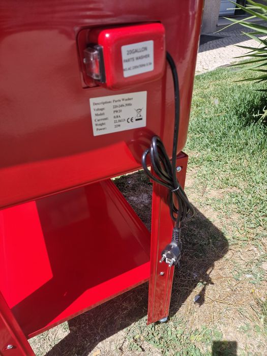 Máquina de lavar peças nova