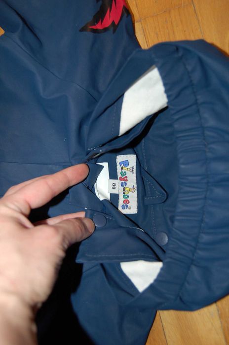 płaszcz przeciwdeszczowy 80 cm cienki 1 rok